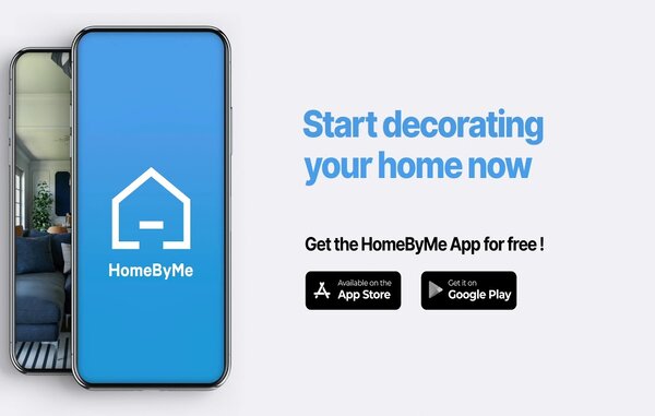 بهترین برنامه طراحی دکوراسیون - HomeByMe